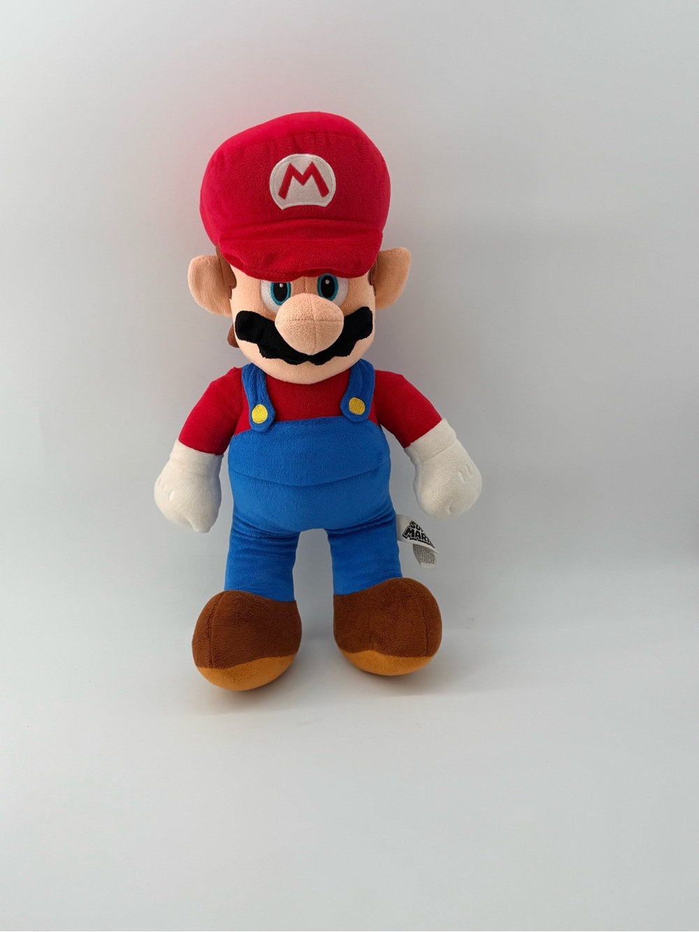 Nintendo Mario Plush - Red Hat, Red Shirt, Blue Overalls